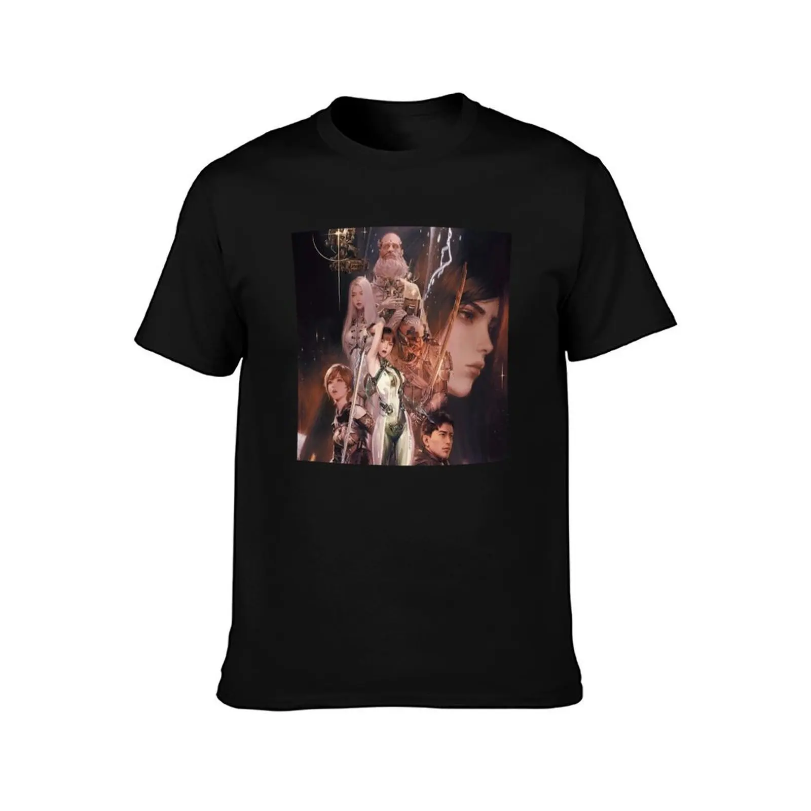 Stellar Blade cover art T-Shirt Soft Touch Basic Cotton T-Shirt