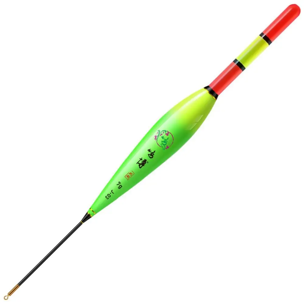

New Indicator Electronic Fishing Float Long Tail 2 Light Light Float Buoy Strike Slip Drift Tube Bobbers Buoy Night Fishing