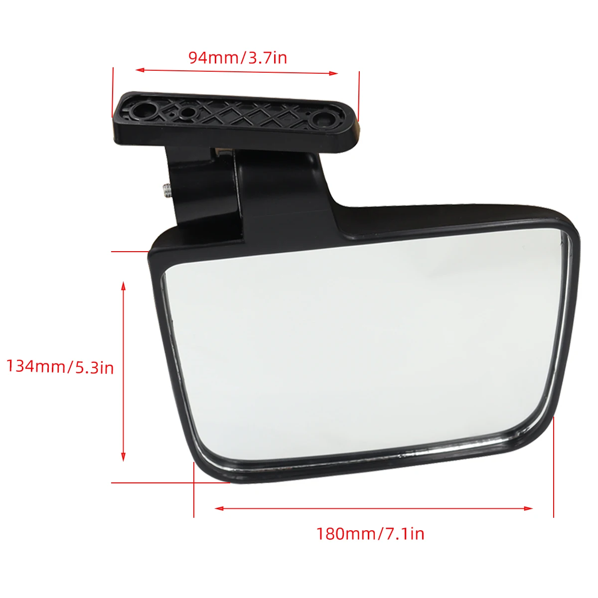 A Pair of Golf Cart Side Mirrors, Reverse Mirrors, Rearview Mirrors, and Reflective Mirrors