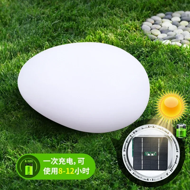 

Solar Lawn Lamp European Style Creative Villa Garden Decoration Lamp Led Atmosphere Outdoor Garden Lamp Stone Ball Shape Hot