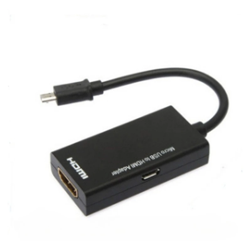 

MHL Micro USB To HDMI-compatible Adapter Cable Universal Micro USB 2.0 MHL To Cable HD 1080P Mini Adapter Connection Converter