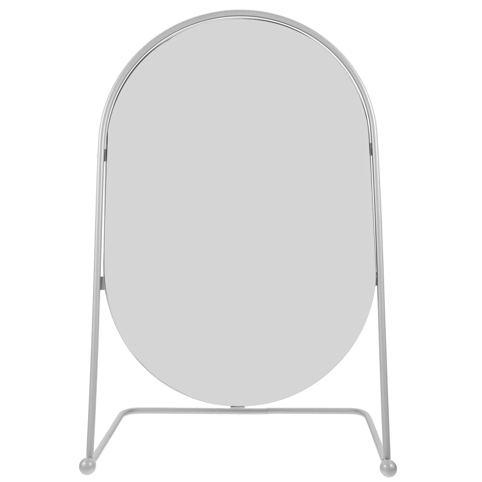 13 Inch Dresser Dressing Table Vanity Mirror Small Desk Top with Stand 3500X2100X1200CM Dorm Silver Bedroom