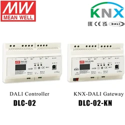 スマートホーム照明自動システム用に構築されたdaliバス電源を使用したWell-DLC-02-KN nxからdaliゲートウェイの意味