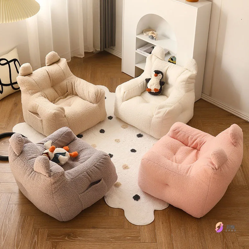 Cute lazy sofa mini leisure seat cartoon children's sofa reading boy girl sofa baby sofa