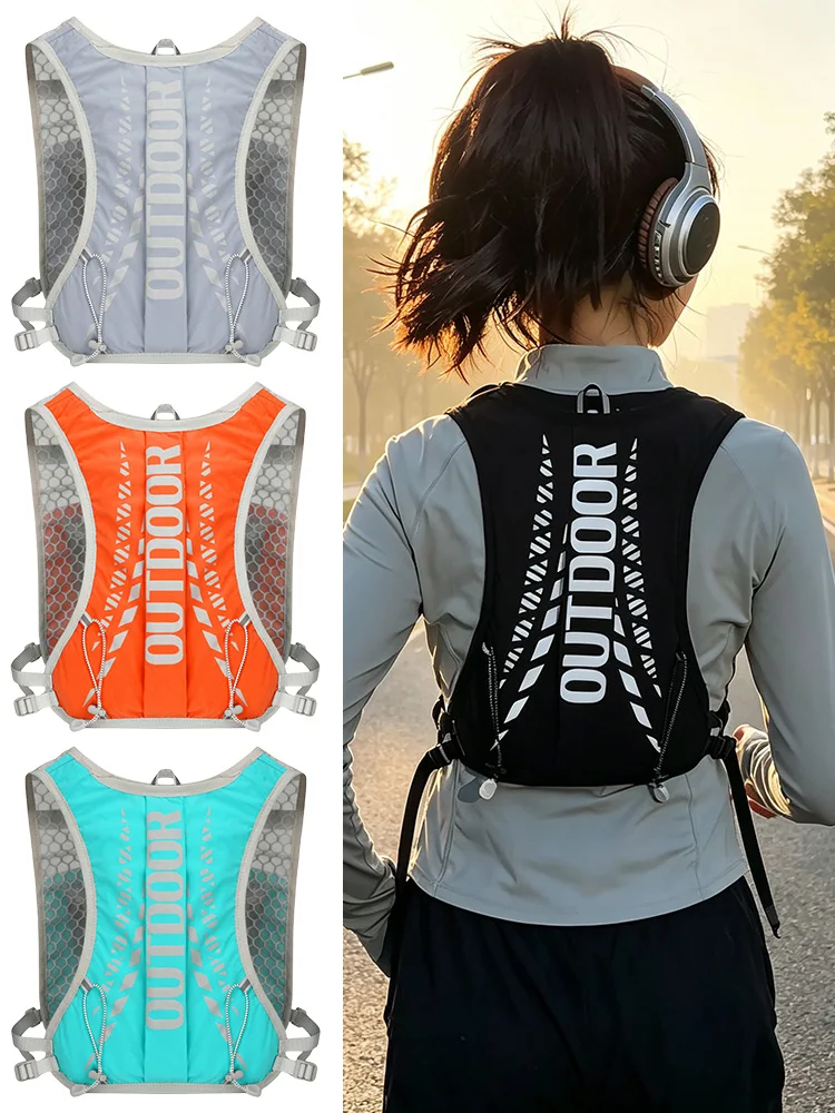 AliExpress XCVADQ 1pcs Running Vest for Women & Men,Lightweight Hydration Backpack Pack for Trail Running,Marathon,Hiking,Cycling,Jogging