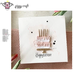 Piggy Craft metal cutting dies cut die mold Cake decoration Scrapbook paper craft knife mould blade punch stencils dies