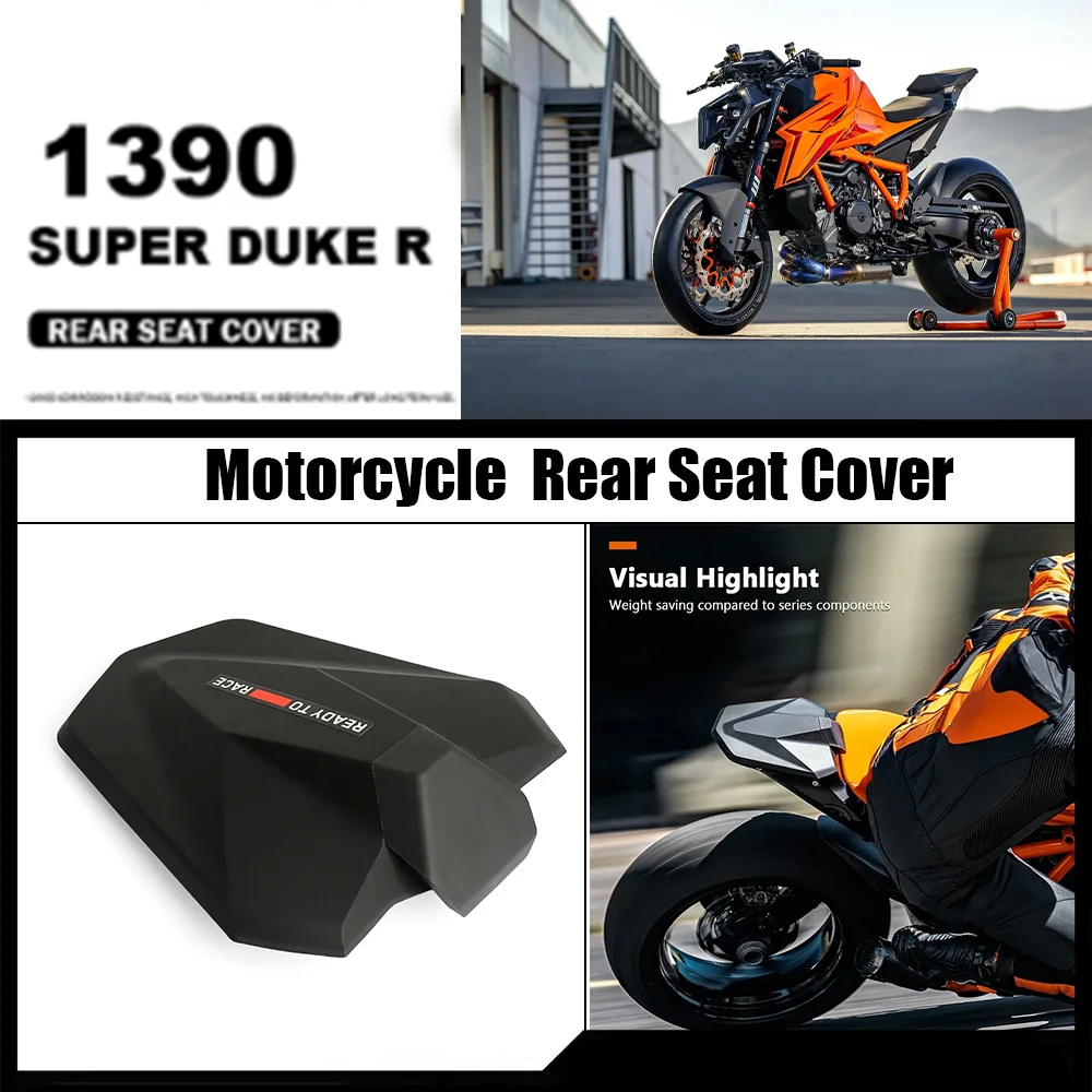 

Motorcycle Rear Seat Cowl Pillion For 1390 Super Duke R 2024 2025 Fairing Tail Section Cover Hump Fairing Rear Seat Cover