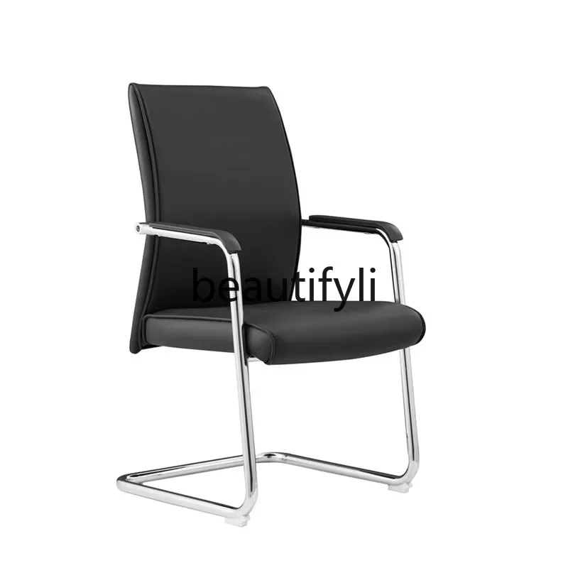

11zOffice chair comfortable sedentary boss, conference chair simple modern light luxury computer chair rotating and lifting