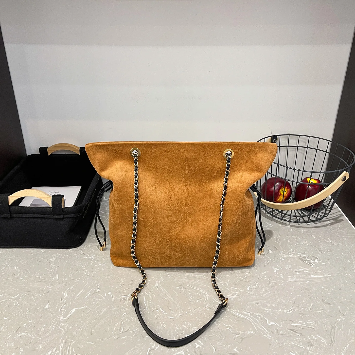 2025 가을 겨울 레트로 미니멀리스트 대용량 크로스바디 숄더백, 여성용 조절 가능한 스트랩 토트백, 도시 필수품