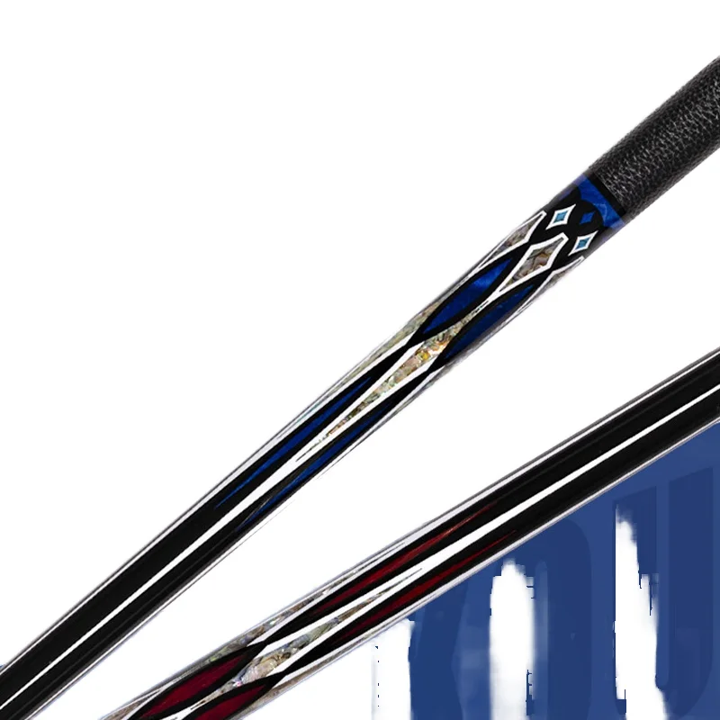 

Maple Wood Pool Cue with Gothic Rose Design-1/2 Split Center Joint 19oz 147cm Nine-ball Ball Arm