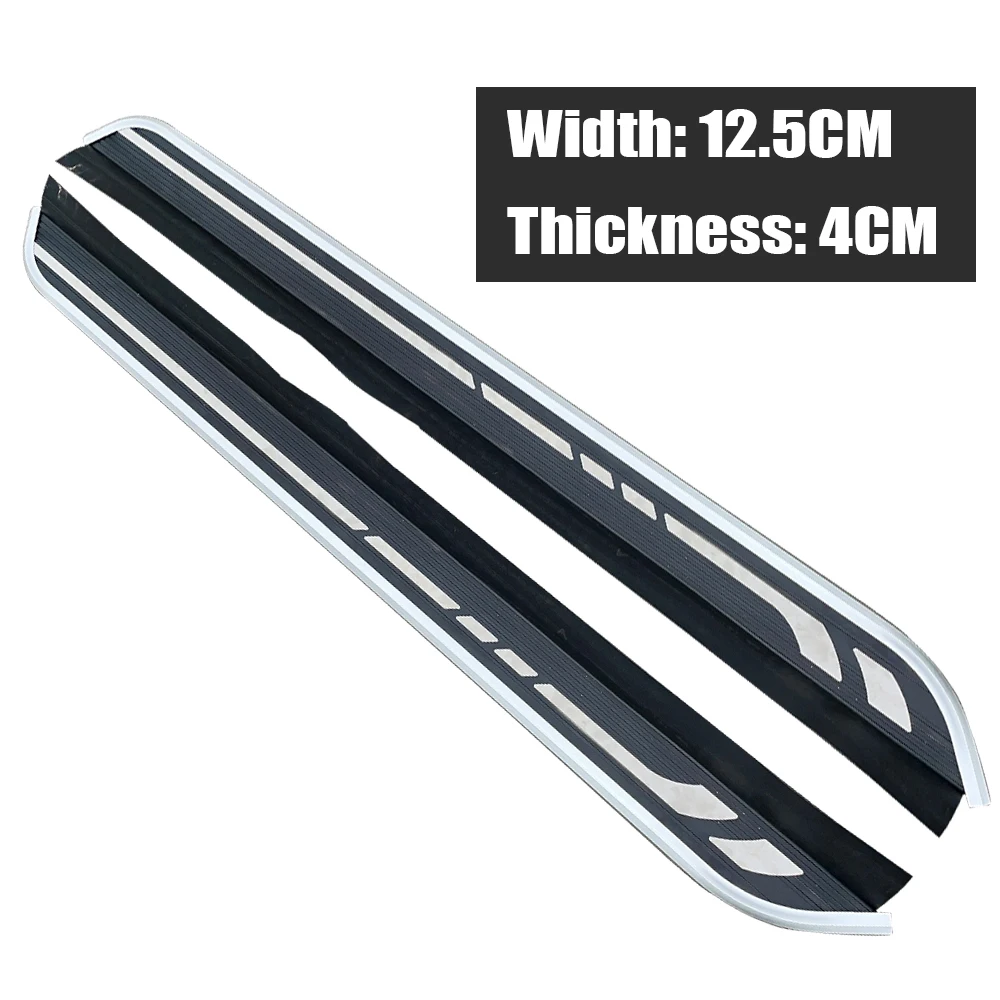 2PCS for Hyundai TUCSON NX4 2022 2023 2024 Fixed Side Step Running Boards Nerf Bar Pedal