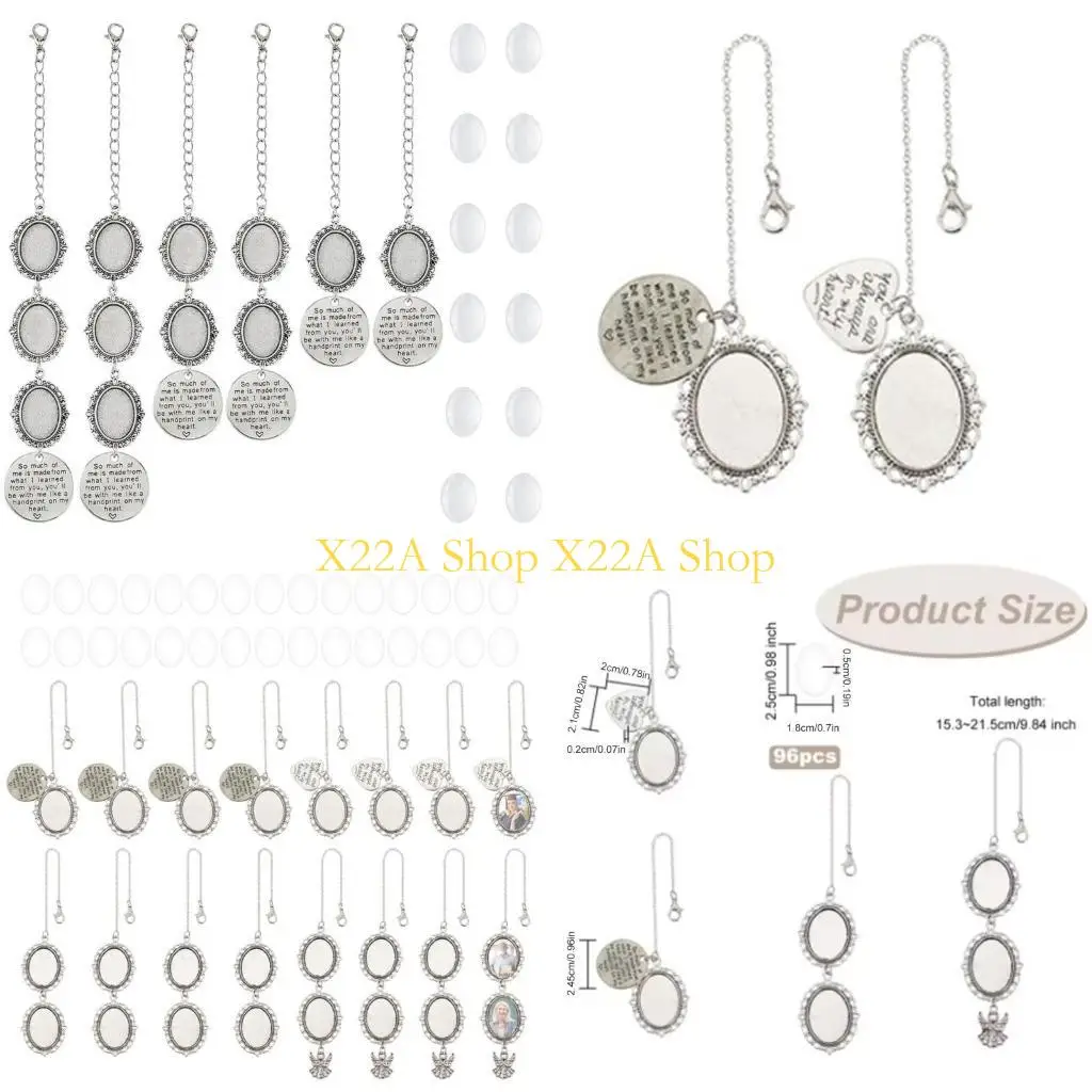 

Unique Jewelry Making Part Heart Pendant Jewelry Wedding Bouquet Photo Charm for Brooch
