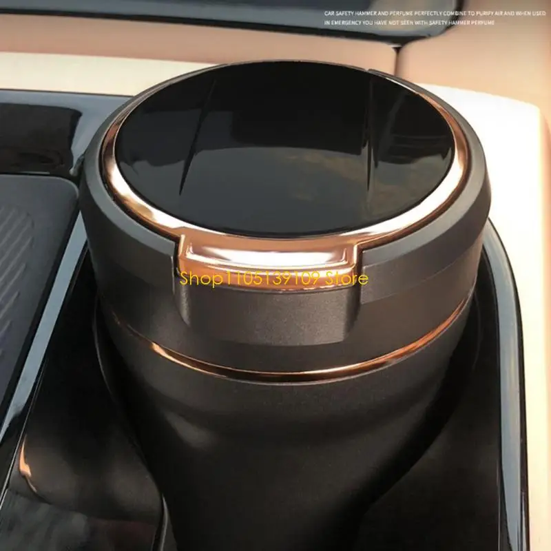 تصميمات حديثة LED LED Car منفضة سجائر خفيفة الوزن مع الضوء LED مع ضوء LED #5