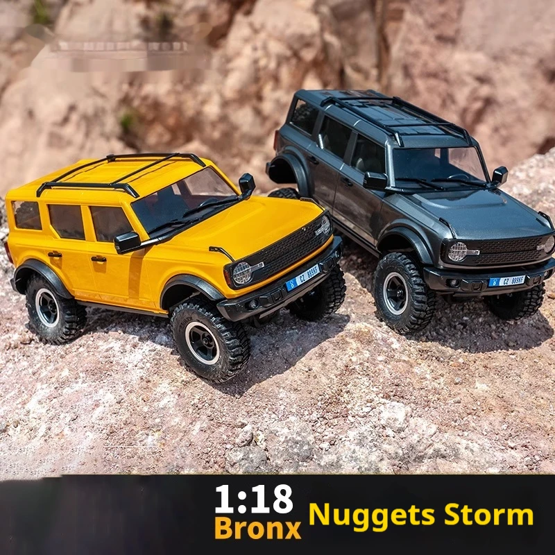 FMS Nuggets Storm 1/18 Simulation Ford Fierce Horse Bronx Remote Control Electric climbing car Hard Shell Four-wheel Drive