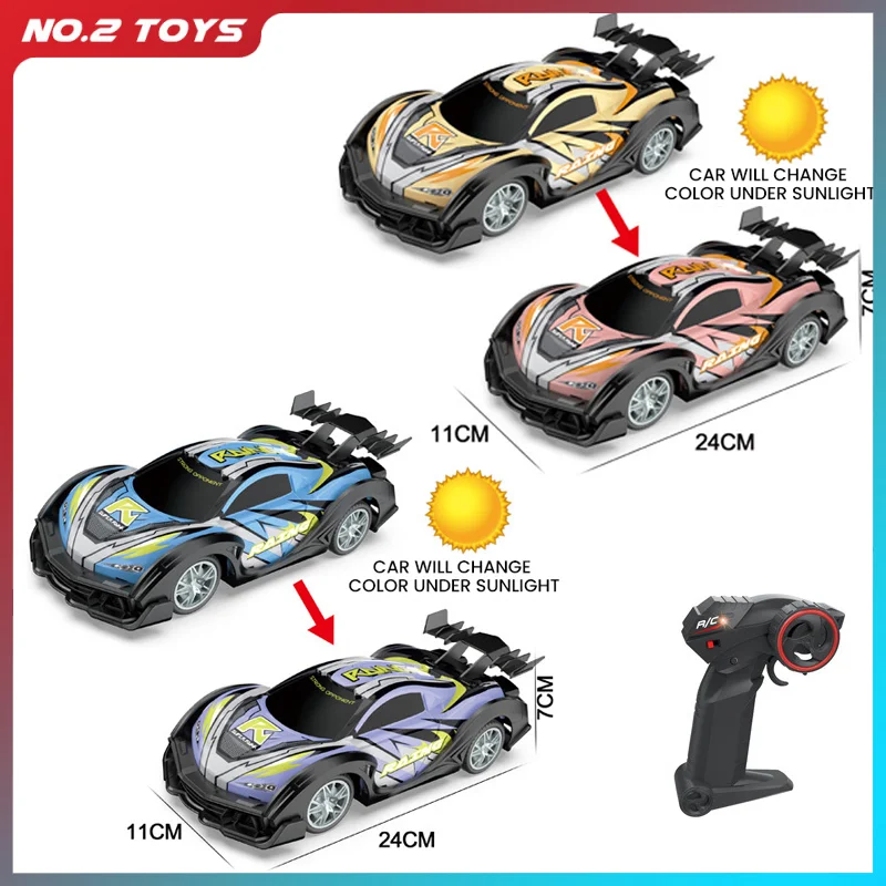 

2.4G 1/18 RC Drift Cars Color Changing 5CH Remote Control Racing Cars Children Toys Boys Race Game Sports Car Toy Christmas Gift