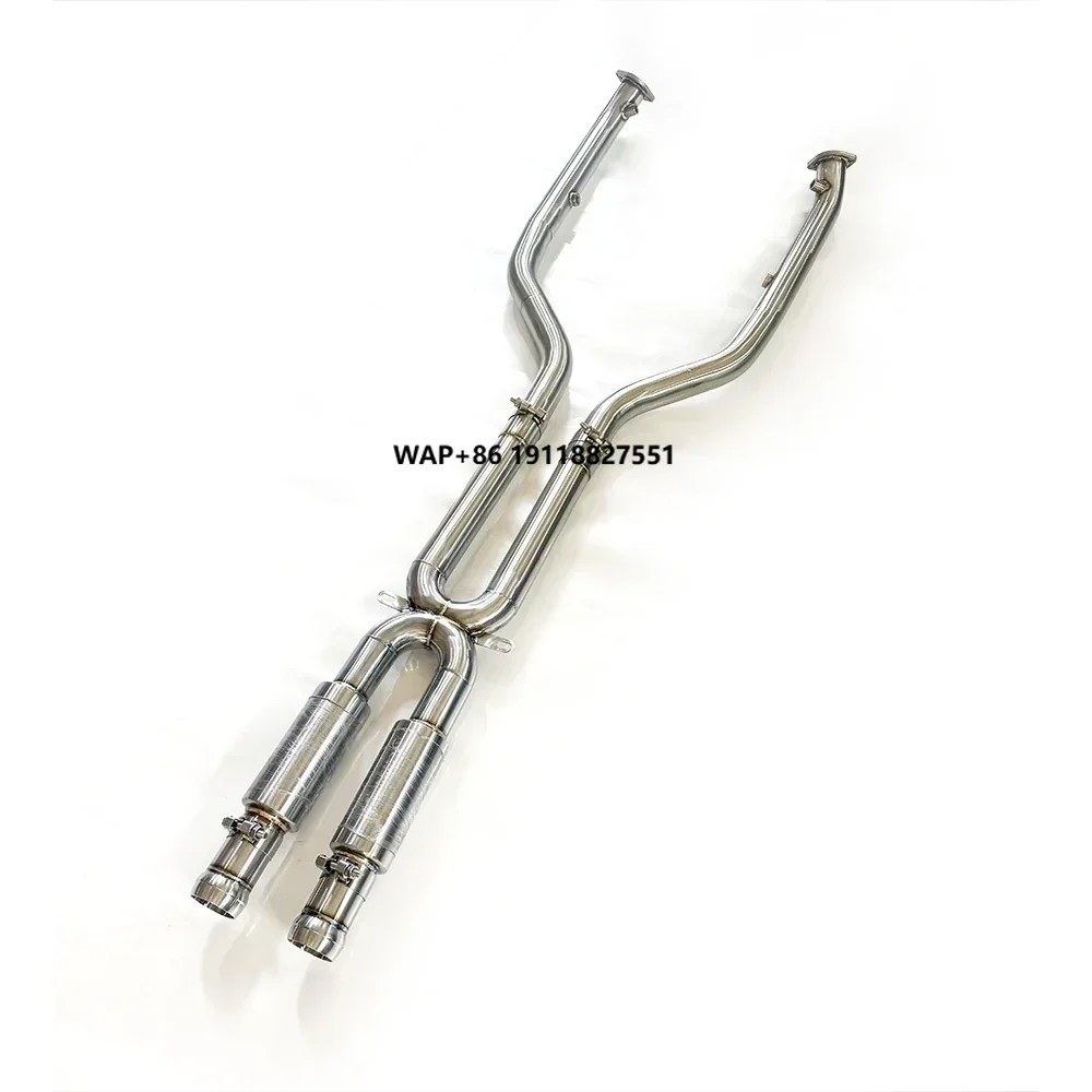 

High-performance Equal-length Mid-pipe, Suitable for 2008-2013 M3 E90/E92/E93 V8 Models