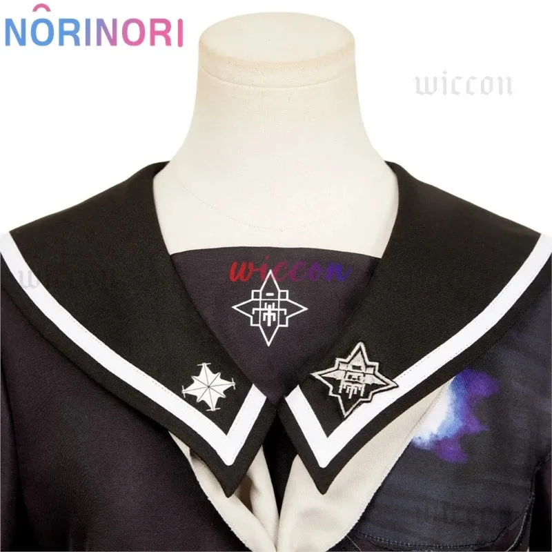 أزياء المائة خط دارومي أميميا التأثيرية شعر مستعار زي المعركة أغطية الرأس أكاديمية الدفاع الأخير حفلة الهالوين للفتيات هدايا