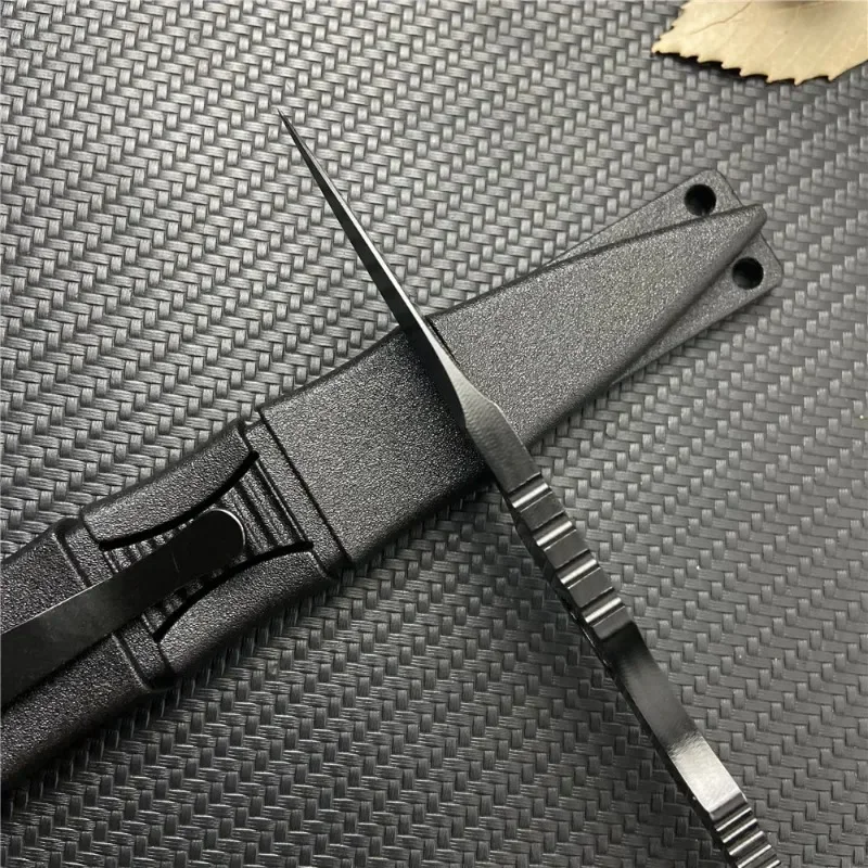 Nuovo SOCP Spear Point BM 176 con guaina Kydex mezzo coltello tattico lama seghettata Bushcraft Mini Pocket Survival Camping EDC Tool