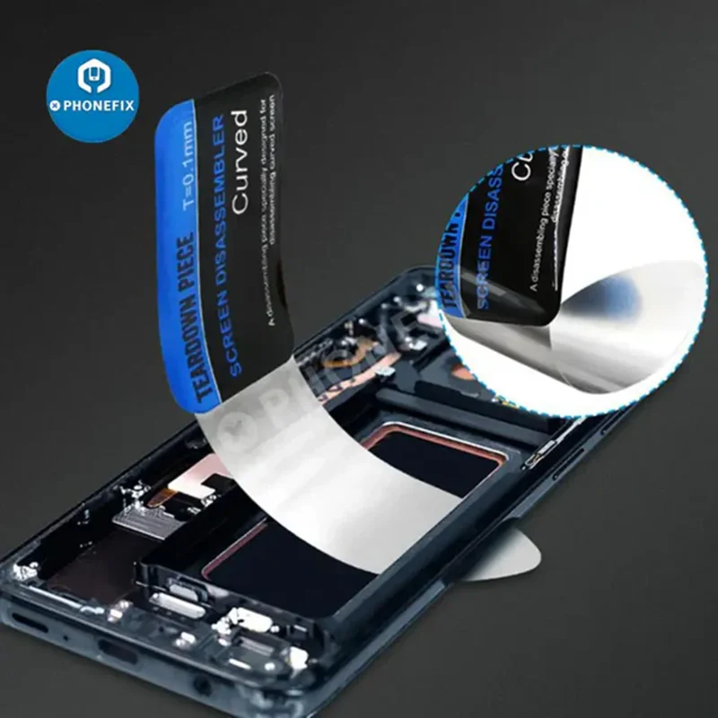 Stainless Steel Blade Soft Thin Pry Knife LCD Opening Tools for Phone Curved Screen Frame Remove Separator Disassemble Card