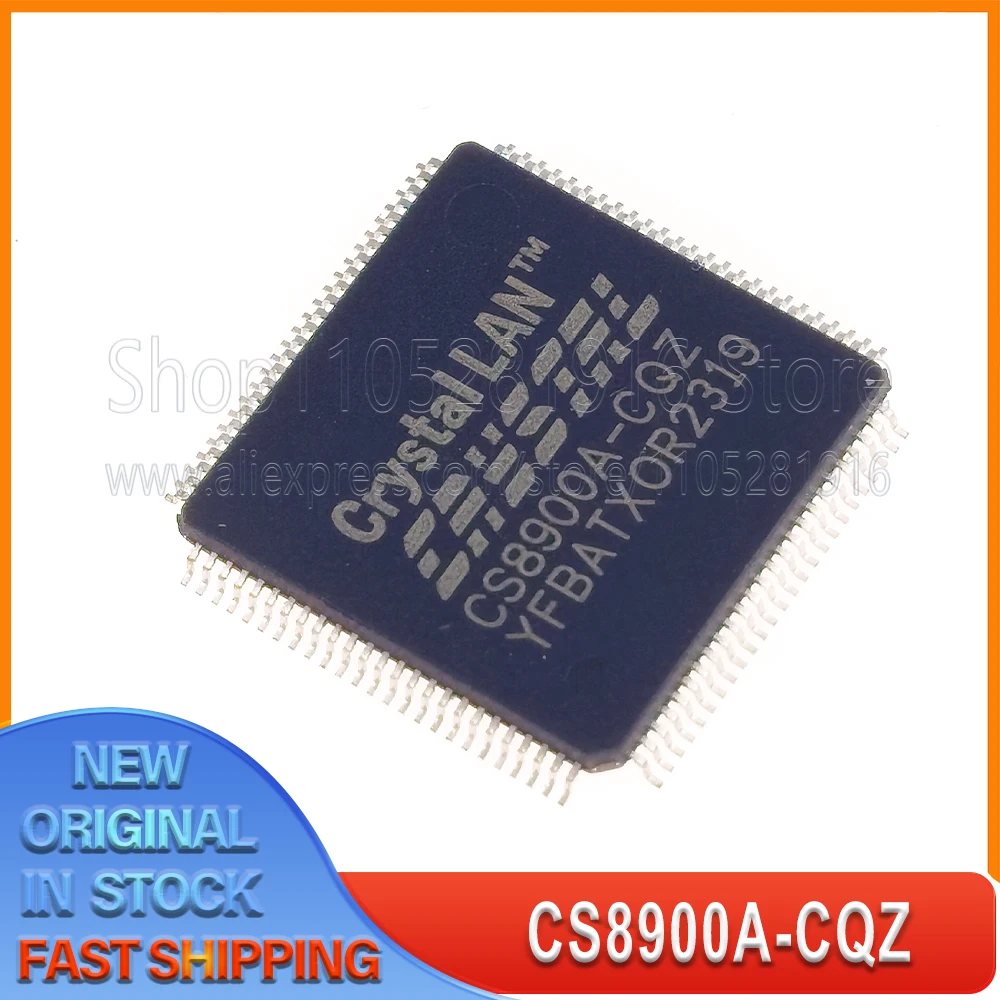 

1~20PCS/LOT CS8900A-CQZ CS8900A-CQ CS8900A QFP-100 100% New Spot stock