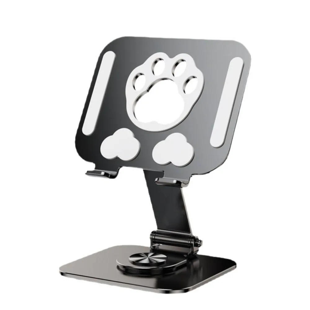 

Cat Paw Tablet Stand 360° Rotation Heat Dissipation Tablet Holder Multi Angle Adjustable Tablet Phone Bracket Tablet/Phone