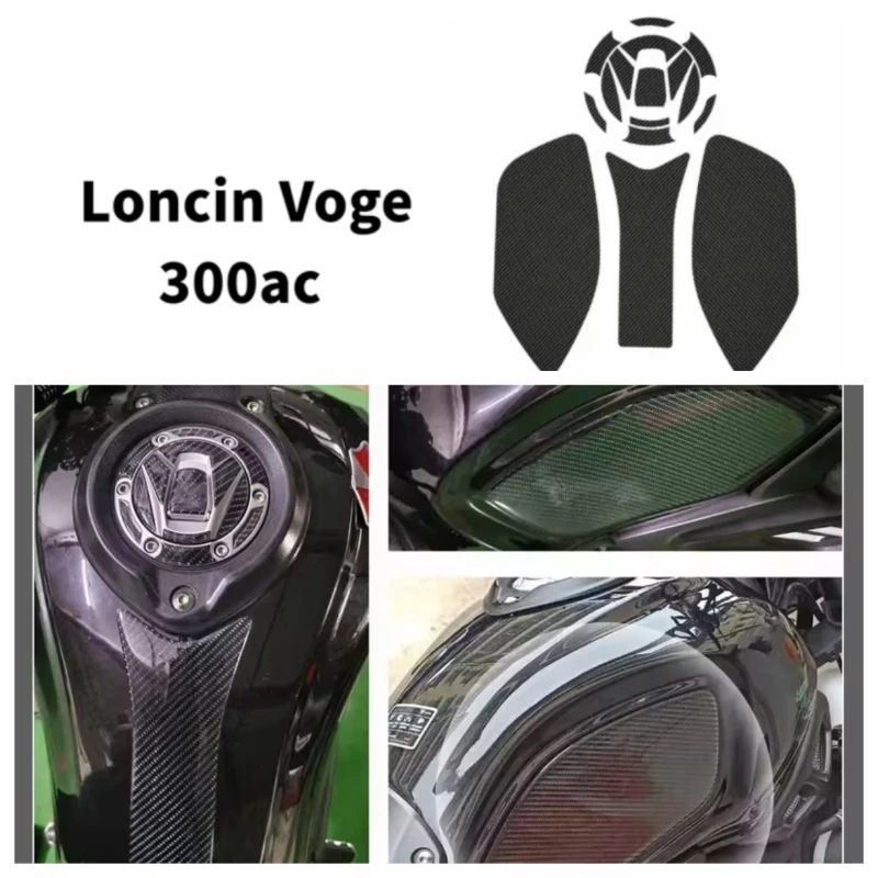 For Loncin Voge 300ac 300 AC Protective Pad For Motorcycle Tank, Racing Sticker