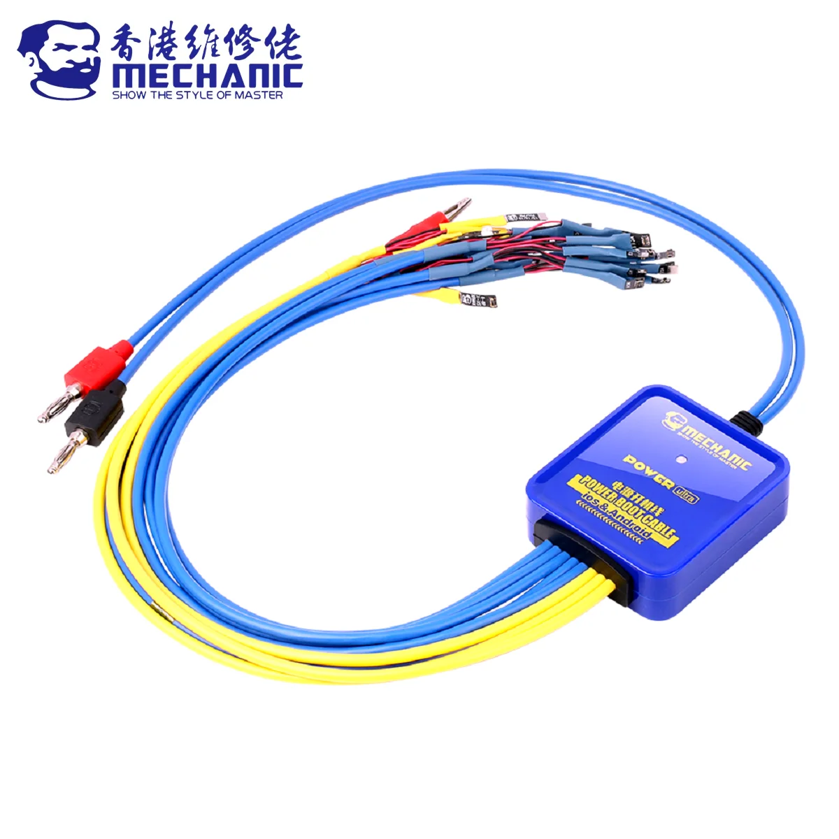 MECHANIC Power Ultra Series Power Supply Test Cable Mobile Phone Boot Line Battery Test Cord Kit for Android iOS System Repair