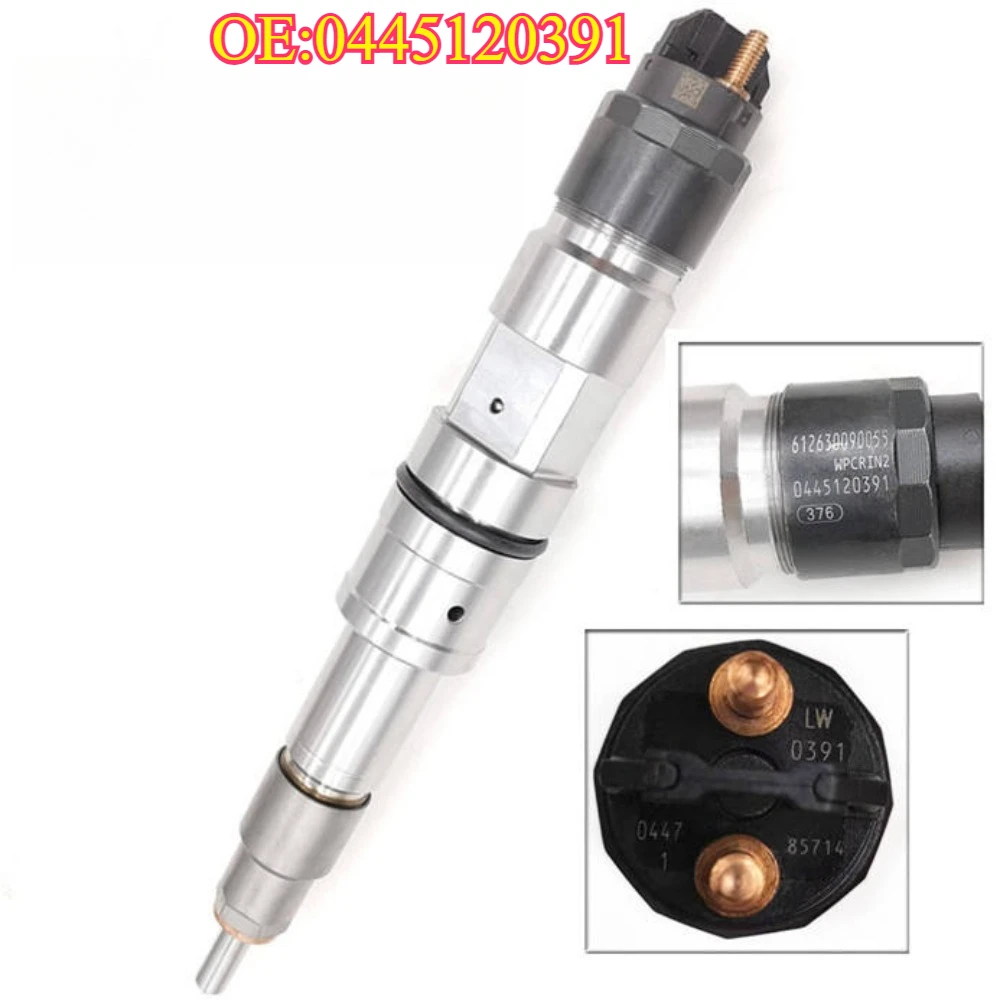 

Original High quality New For 0445120391 Fuel Injector for Heavy Trucks