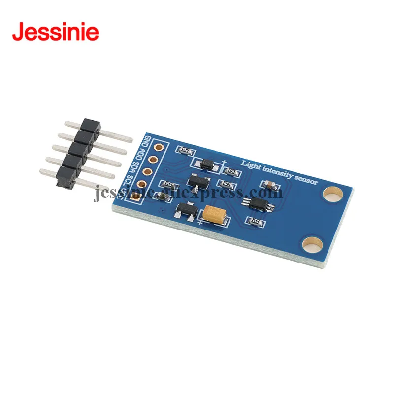 5pcs/1pc GY-30 BH1750FVI The Digital Ambient Optical Intensity Illumination Light Sensor Module For Arduino 3V-5V