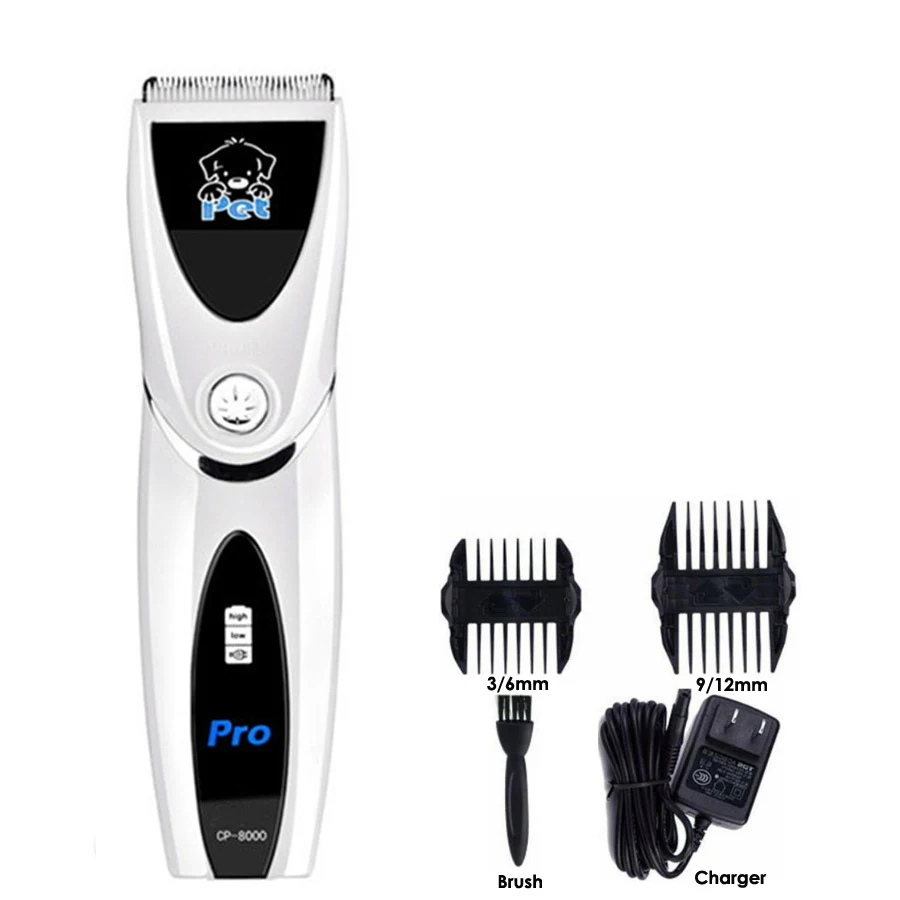 CP8000 Dog Hair Trimmer Pet Hair Clippers Pets Dogs Mover Haircut Shaver Machine for Cats Animals Hair Cutting