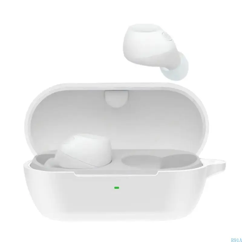 R91A Гибкий защитный амортизатор с помощью корпуса корпуса в рукаве для наушников Antidust Sweeble Cope Silicone Copefact для