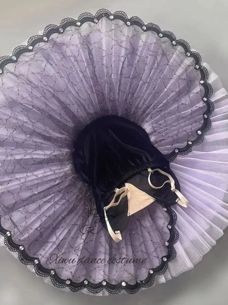 Профессиональный высококачественный балетный костюм на заказ, высококачественное балетное платье для соревнований