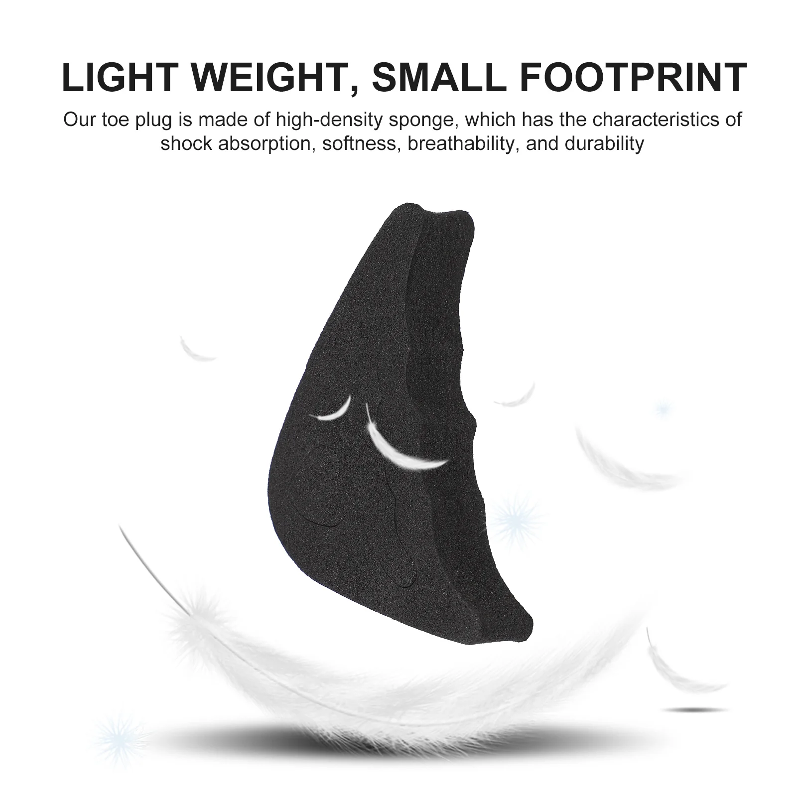 

6pcs Heel Half Size Insoles Cushion For Ball Of Foot Pain Relief Shoe Filler High Heel Shoe Front Filler Inserts Foot Care Tool