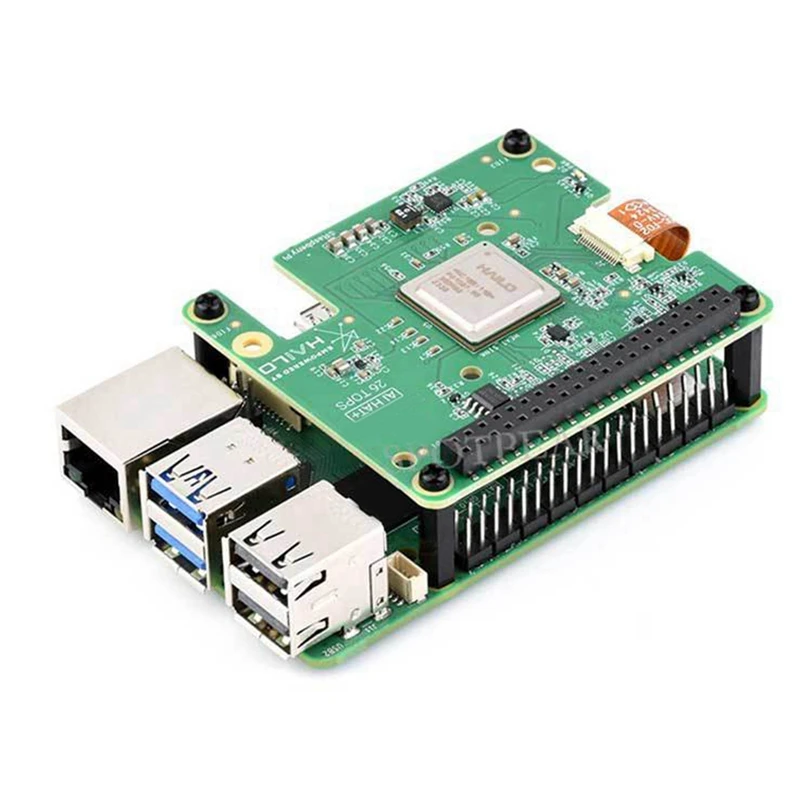 For Raspberry Pi 5 AI HAT+ Official-Original Hailo8l Pcie M.2 HAT+ 13Tops AI Board Kit For Raspberry Pi5