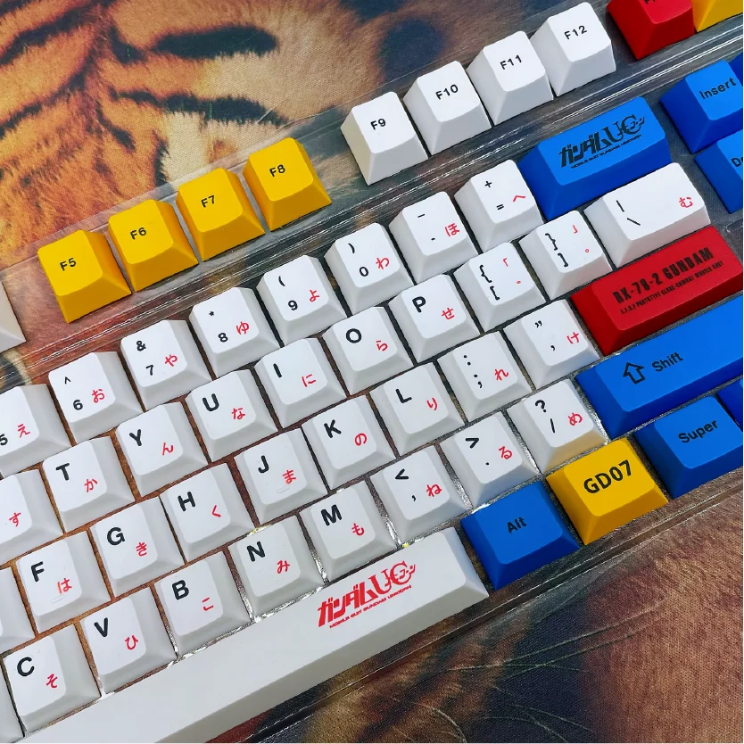 PBT Japanese Cherry Keycap for GMK67 RK IK75 Mechanical Keyboard Suitable 61/64/68/78/84/87/96/98/104/108 MX Keyboard Key Cap