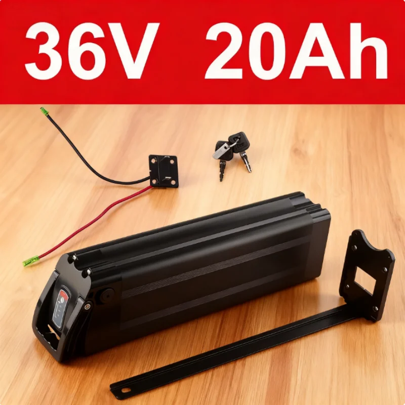 Long Range  Battery 48V 20Ah 36V 15Ah 4PIN Lithium Ion Pack for 500W Electric Bicycle Conversion Kit City Commuting with Charger