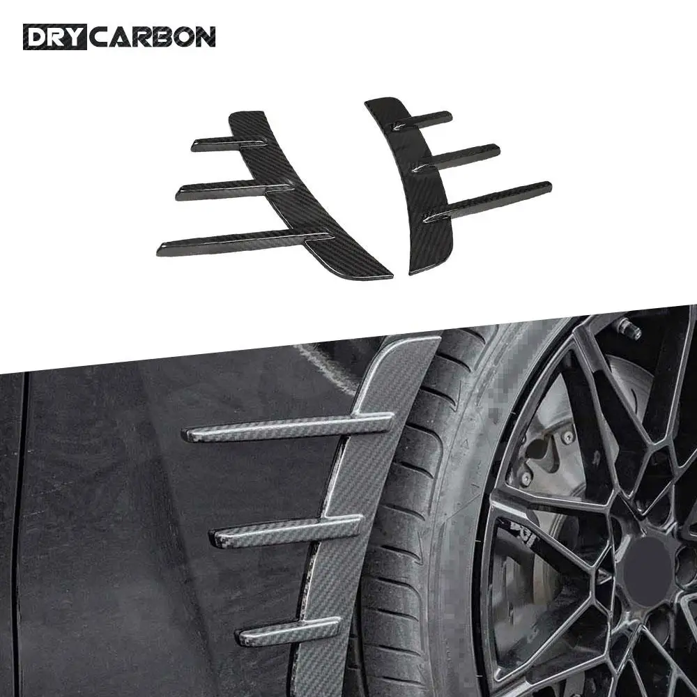 

Front Bumpers Lip Air Vent Trim Spoiler Canards Splitters Car Styling Accessories For BMW 4 Series G22 G23 Coupe 2021+ FRP