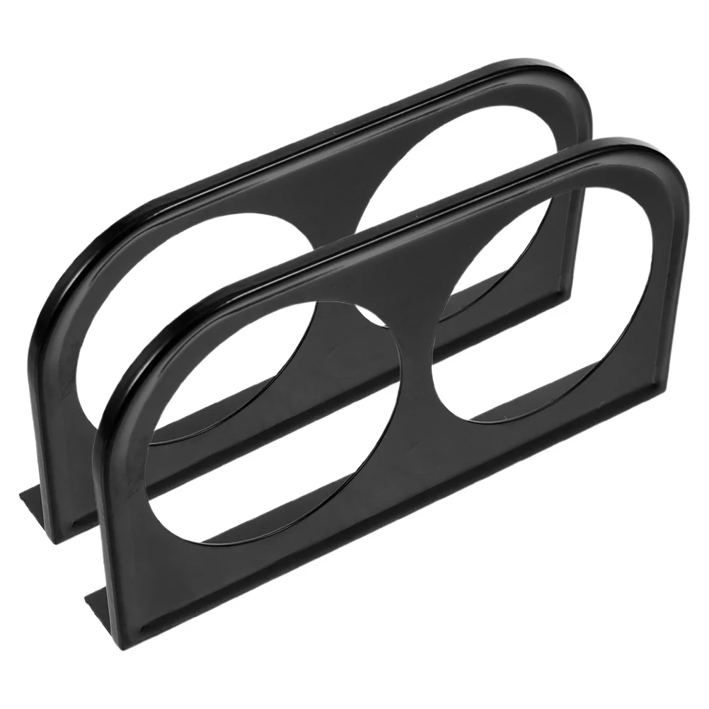 

2Pcs Car Meter Mount Holder: Universal 2 Hole Gauge Panel for Monitoring with Highstrength Material and Flexible Design