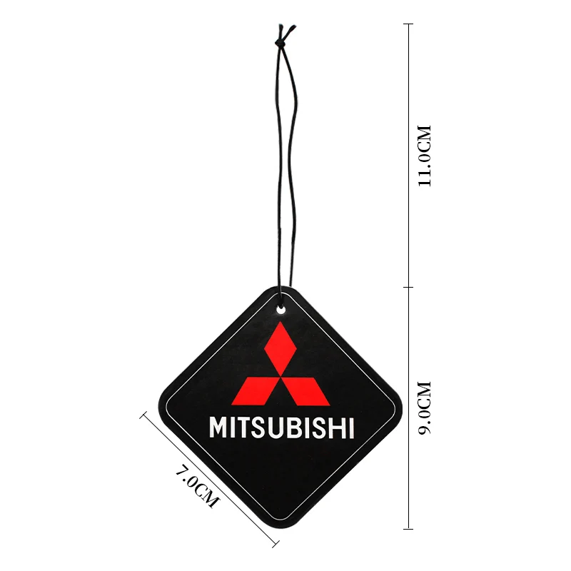 Car Logo Air Freshener Pendant Fragrance Lasting Diffuser For Mitsubishi Lancer ASX Pajero Xpander L200 Accessories