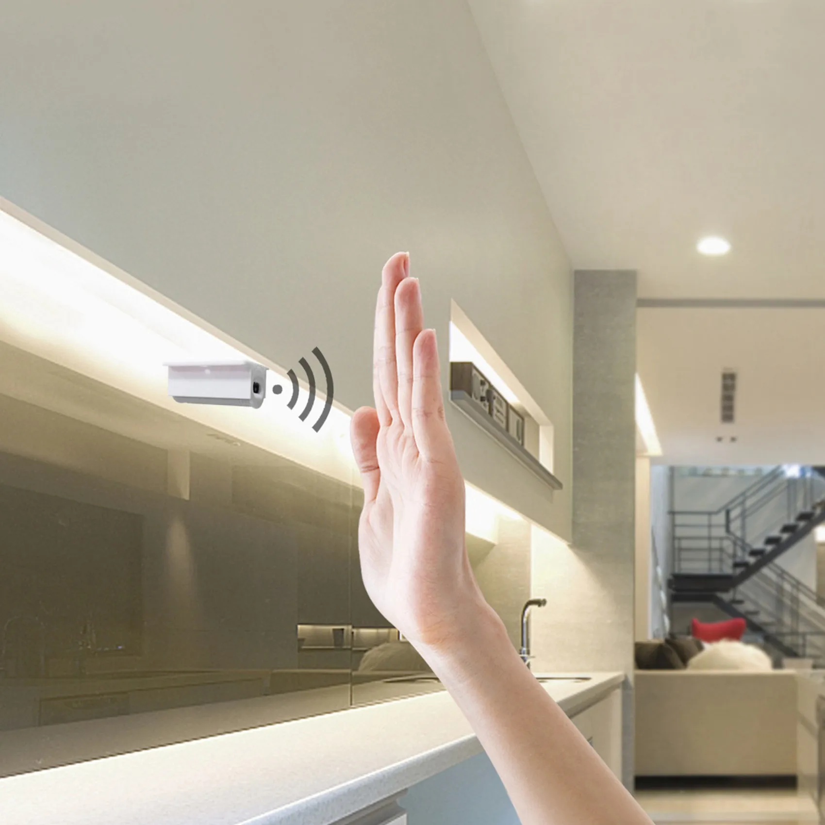 ABGR-2X 5A 60W Ir Sensor de Mão Interruptor Inteligente Dc 12V/24V Interruptor Conector Onda de Mão Interruptor de Movimento de Luz