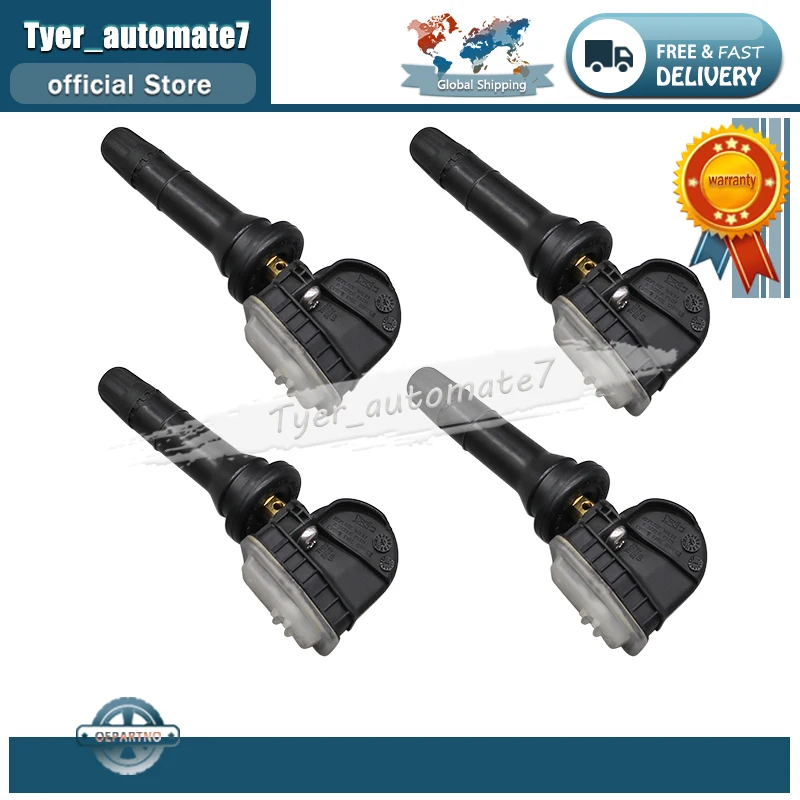 4Pcs TPMS Tire Pressure Monitoring System Sensor 52940-CG100 52940CG100 For Kia EV6 KX3 Hyundai Staria Genesis GV60 loniq 6