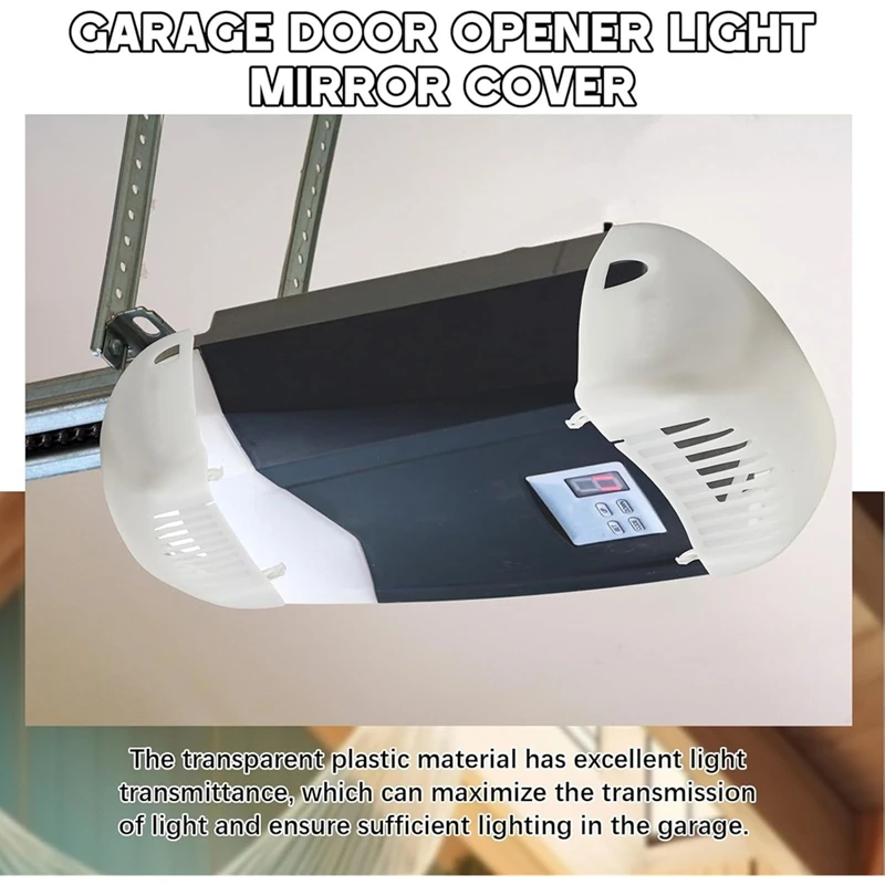 A23T 3Pcs 108D79 Garage Door Opener Light Lens Cover Replacement for Belt Chain Drive Operators