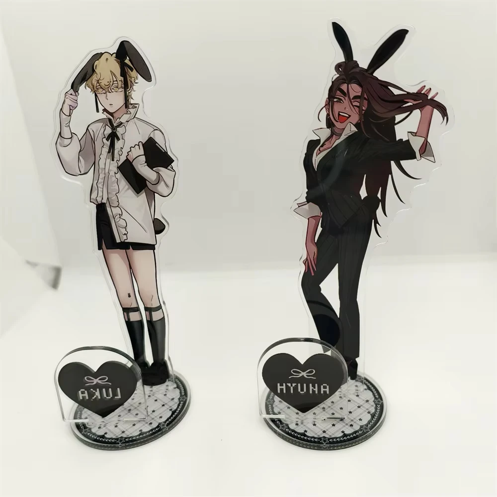 Anime ALIEN STAGE Desk Ornament Acrylic Stand MIZI SUA TILL IVAN HYUNA LUKA Fans Gifts Cosplay Accessories Gift For Women Girls