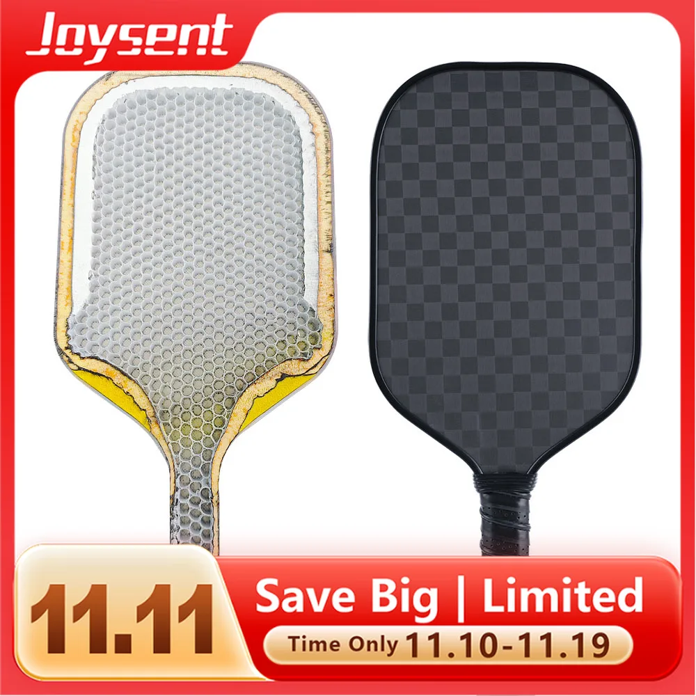 

Joysent Gen 4th EVA Foam Fill 16mm GEN 4 Core Thermoformed T700 Carbon Fiber 12K 18K Pickleball Paddles Spin & Control