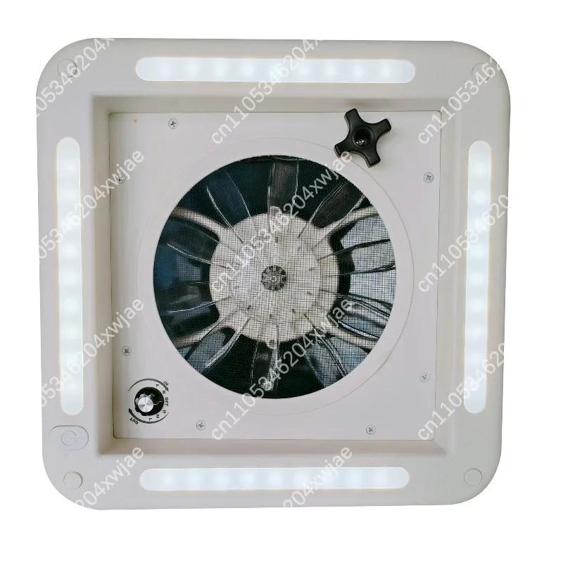 RV Bathroom Upgrade Accessories Ventilation Fan 12V Low Power, 280 Opening for Enhanced Air Circulation and Mold Prevention