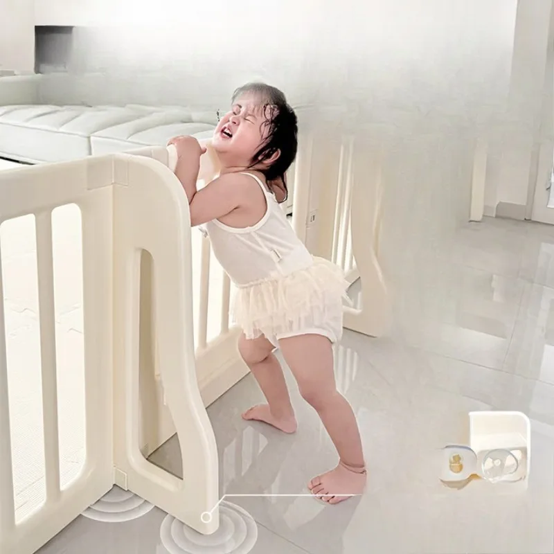 

Children's fence, living room fence, three-sided guardrail on the baby floor