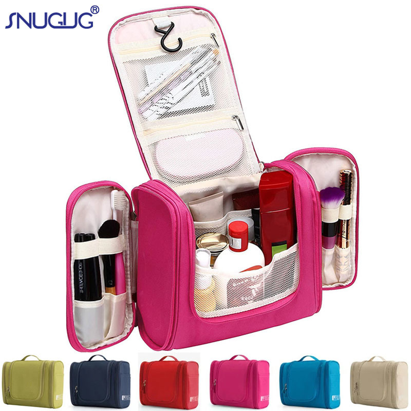  Waterproof Women Hanging Makeup Bag Oxford Travel Wash Toiletry Bags Necessaries Storage Make Up Bags Men Cosmetic Bag Organizer