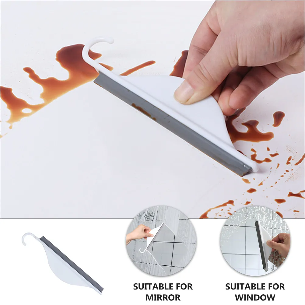 

Силиконовый скребок для стекол, очиститель для душевых дверей, стеклоочиститель для зеркал в ванной, скребок для автомобильных окон, инструмент для мытья окон без разводов