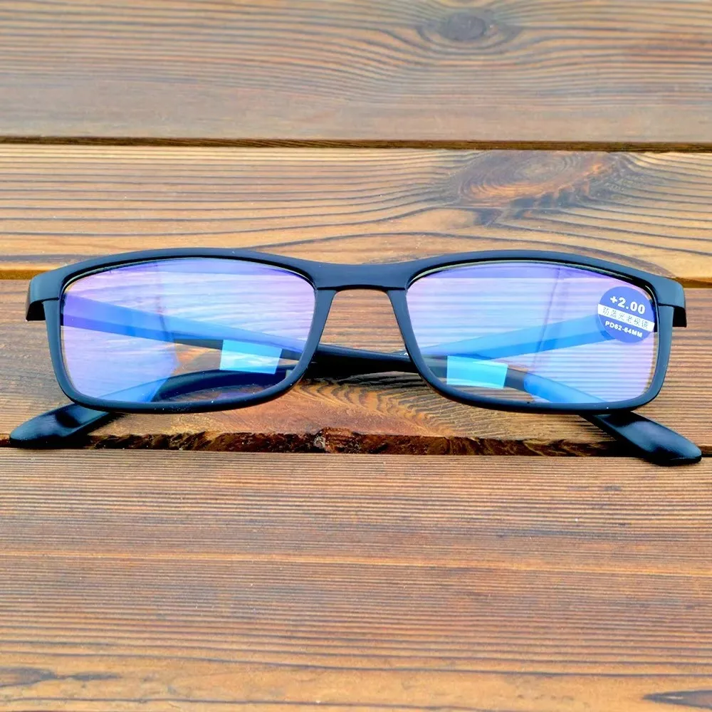 

Clara Vida Full-rim Frame Anti-fatigue Lenses Spectacles Reading Glasses +0.75 To+4