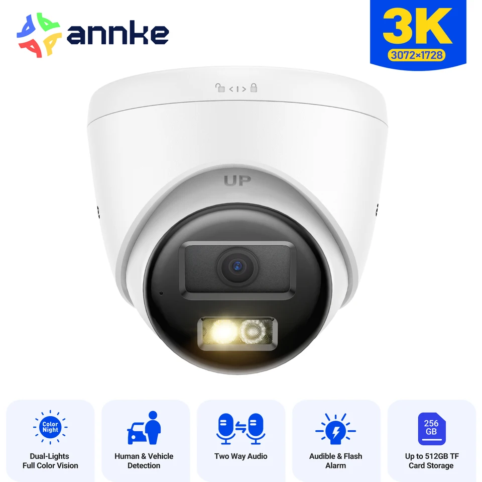 ANNKE 3K IR Waterproof Network Security Camera